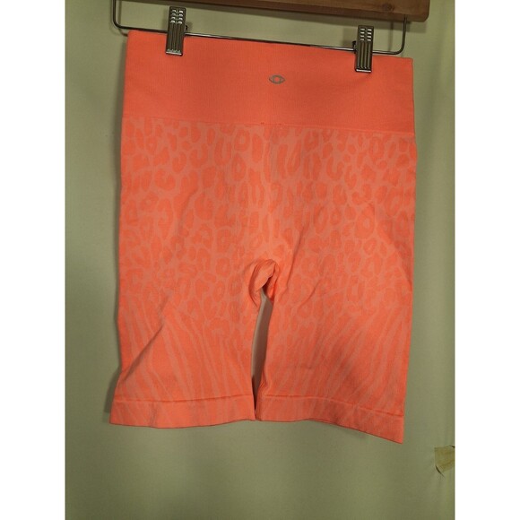 Sofia Vergara peach Jacquard spandex stretch bermuda shorts XS - Picture 4 of 7